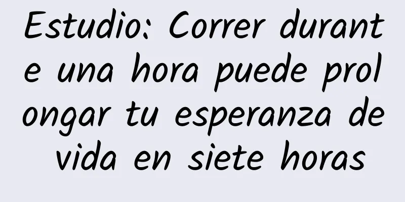 Estudio: Correr durante una hora puede prolongar tu esperanza de vida en siete horas