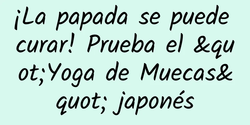 ¡La papada se puede curar! Prueba el "Yoga de Muecas" japonés