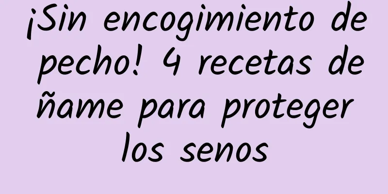 ¡Sin encogimiento de pecho! 4 recetas de ñame para proteger los senos