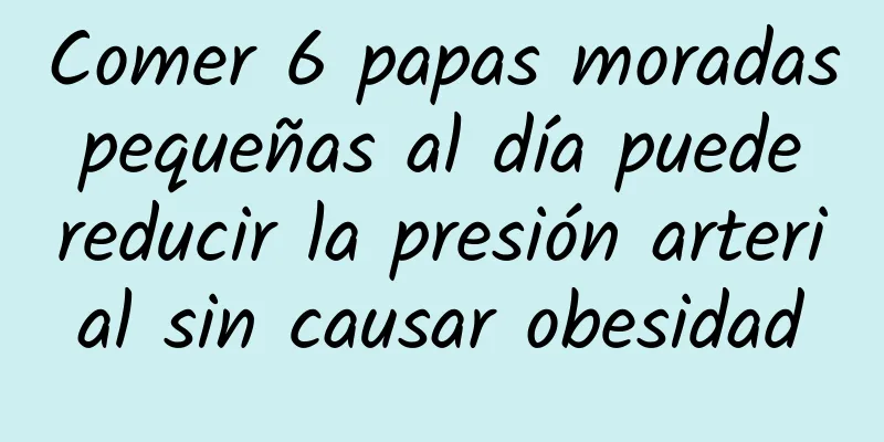 Comer 6 papas moradas pequeñas al día puede reducir la presión arterial sin causar obesidad