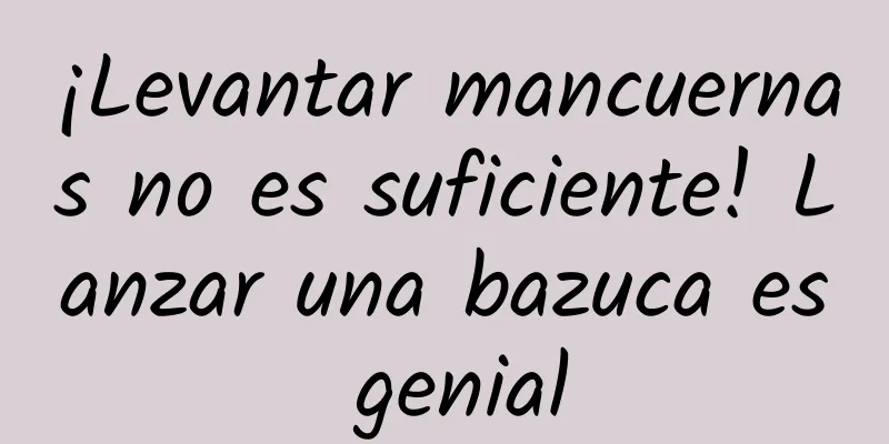 ¡Levantar mancuernas no es suficiente! Lanzar una bazuca es genial