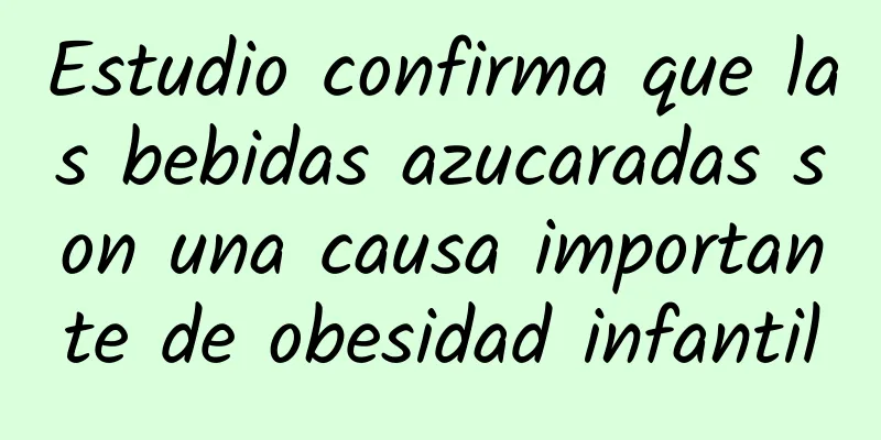 Estudio confirma que las bebidas azucaradas son una causa importante de obesidad infantil
