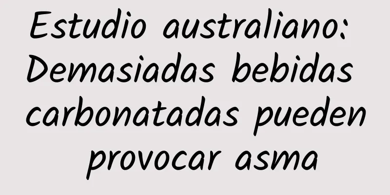 Estudio australiano: Demasiadas bebidas carbonatadas pueden provocar asma