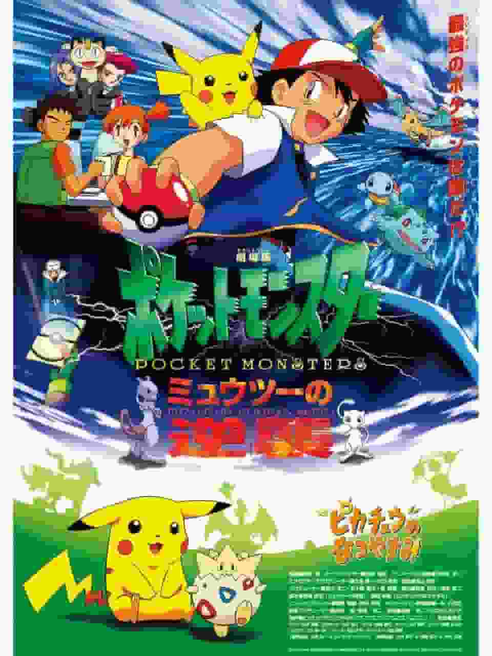 Atractivo y valoración de la película "Pokémon: Mewtwo Contraataca"