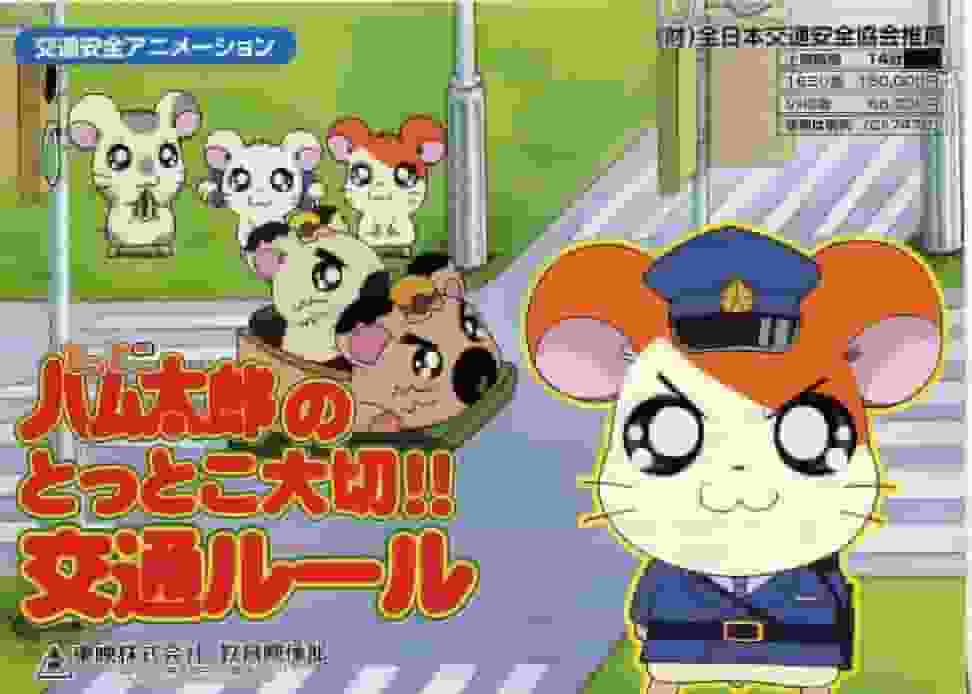 Evaluar la importancia de aprender las normas de tránsito en Hamtaro
