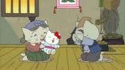 ¡Una reseña exhaustiva de la versión de Hello Kitty de "Momotaro" de Sanrio World Masterpiece Theatre y la versión de Pom Pom Purin de "La tortuga y la liebre"!