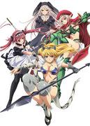 Queen's Blade: Los encantos de las bellas guerreras y sus batallas