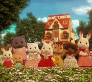 El atractivo y la evaluación de la minihistoria "Clover" de Sylvanian Families